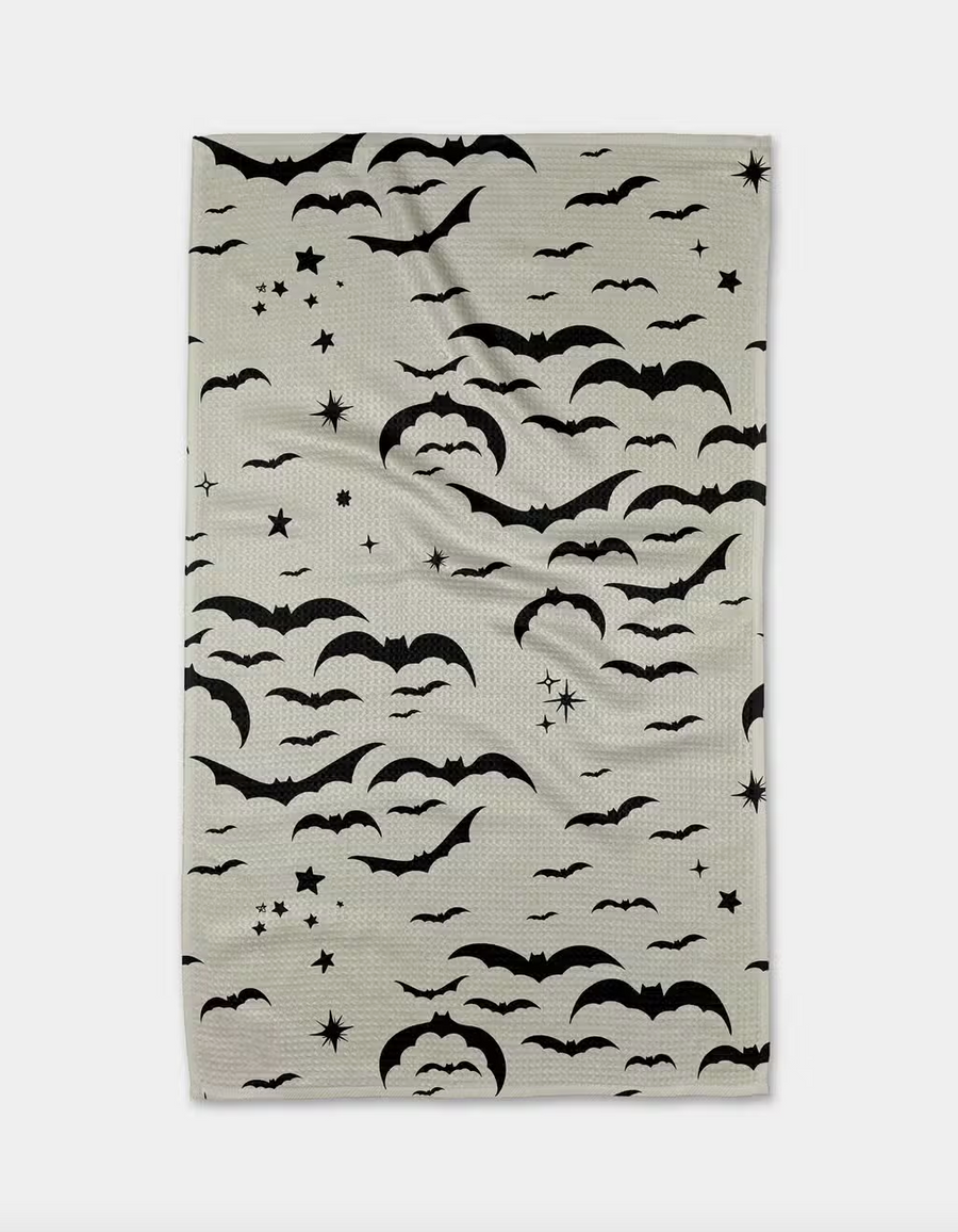 Midnight Bats Tea Towel