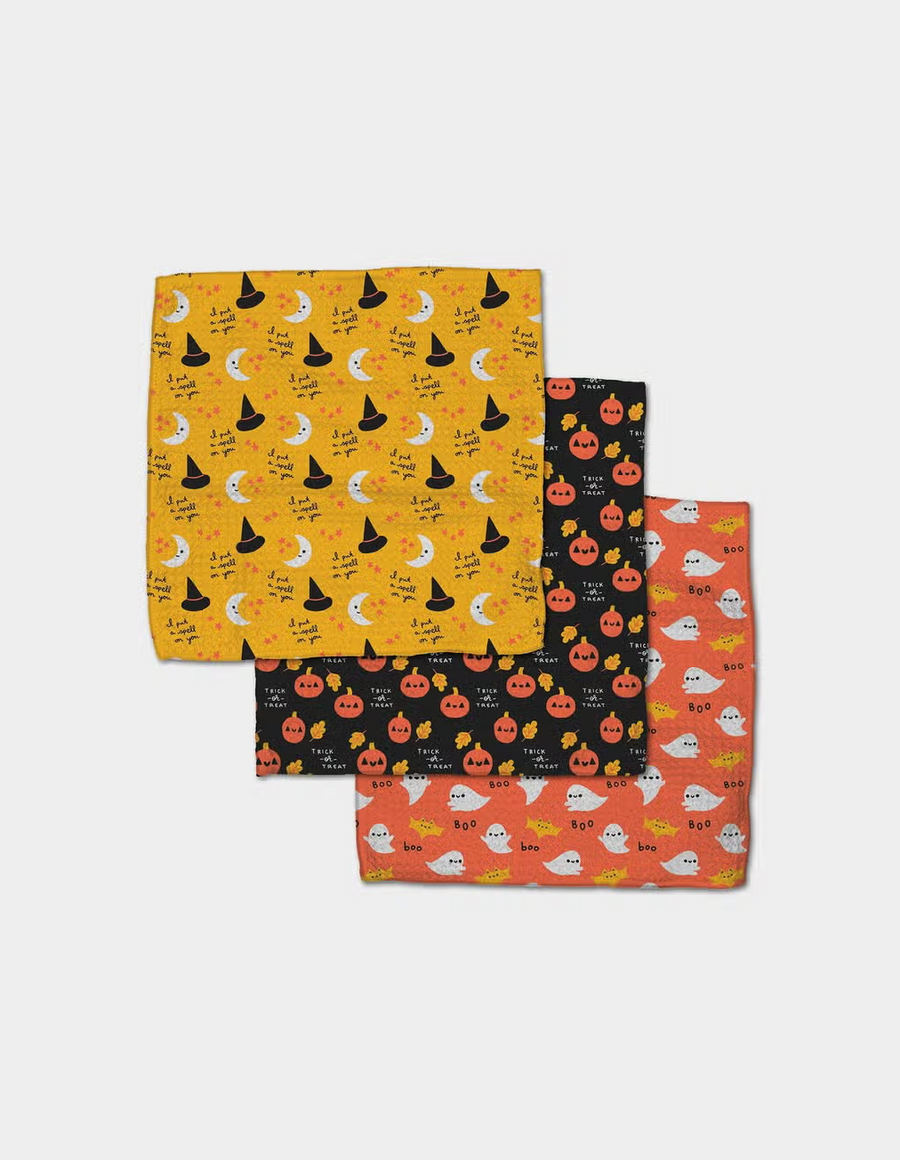 Spooky Season Dishcloth Set