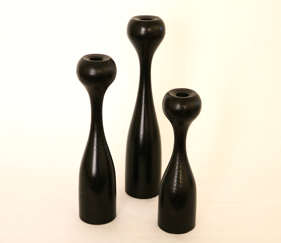 Large Black Gothic Style, Set of 3