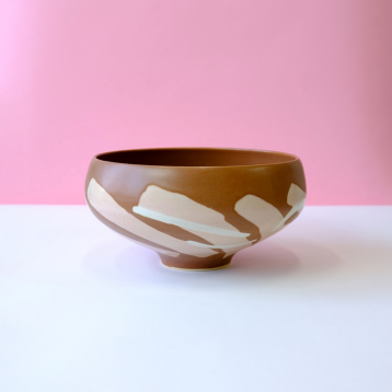 Hazelnut Serving Bowl