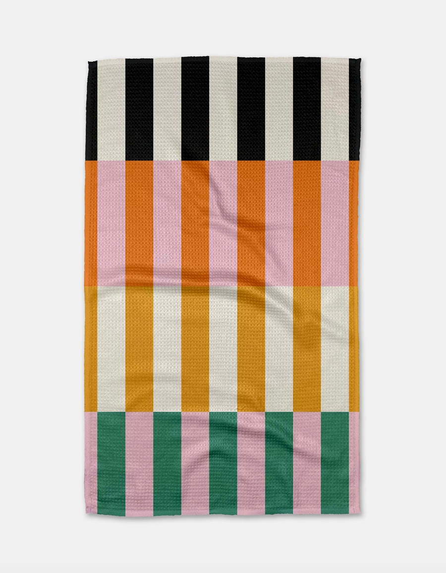 Stacked Stripe Tea Towel