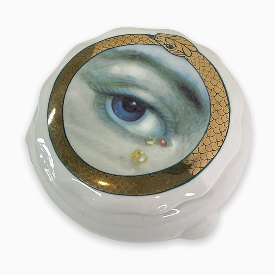 The Lovers Eye Ceramic Box