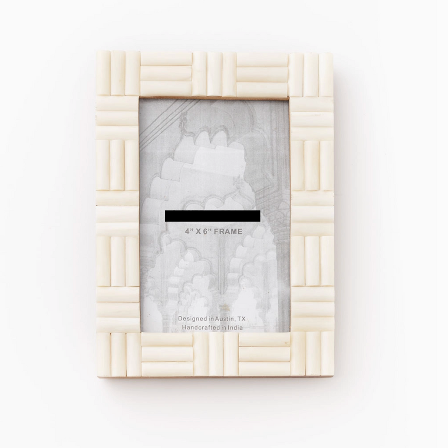 Cream Bone Picture Frame