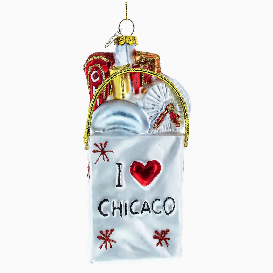 I Love Chicago Ornament