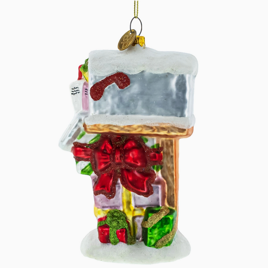 Mailbox with Letters and Gifts Ornament