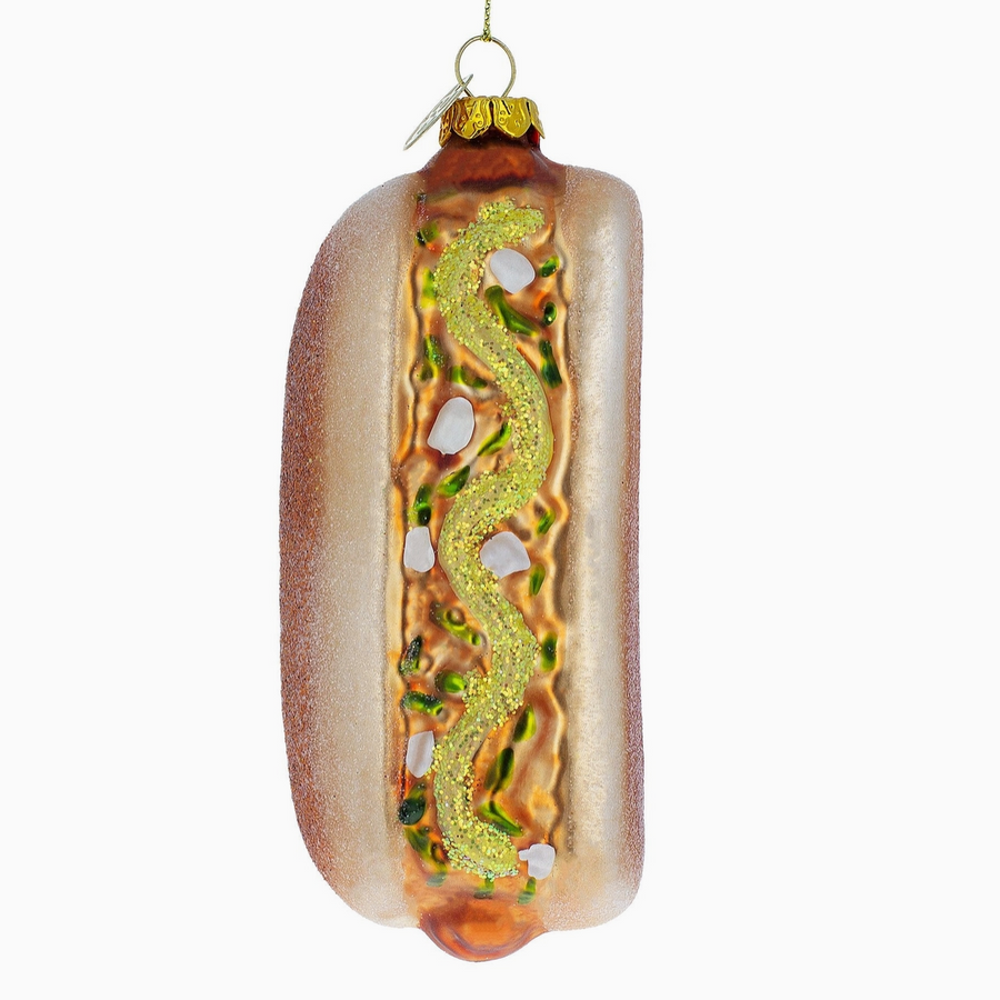 Savory Hot Dog Ornament