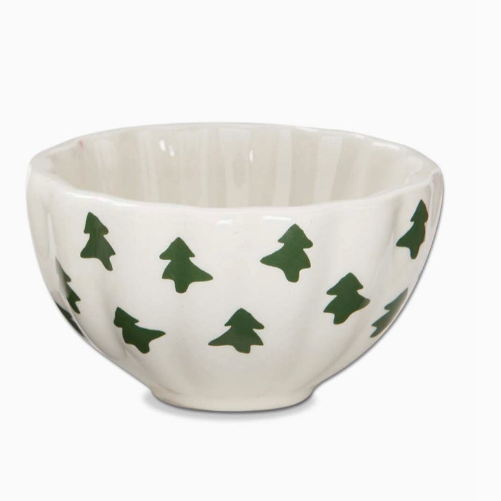 Christmas Tree Small Ceramic Bowls