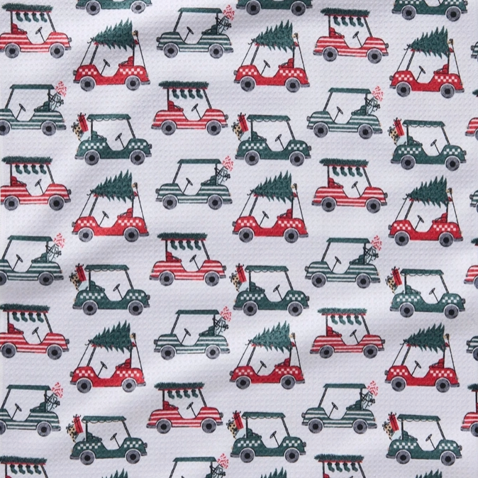 Holiday Golf Tea Towel