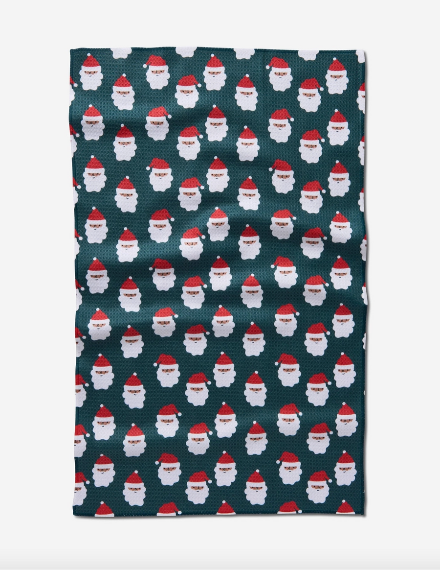 Santa Santa Tea Towel