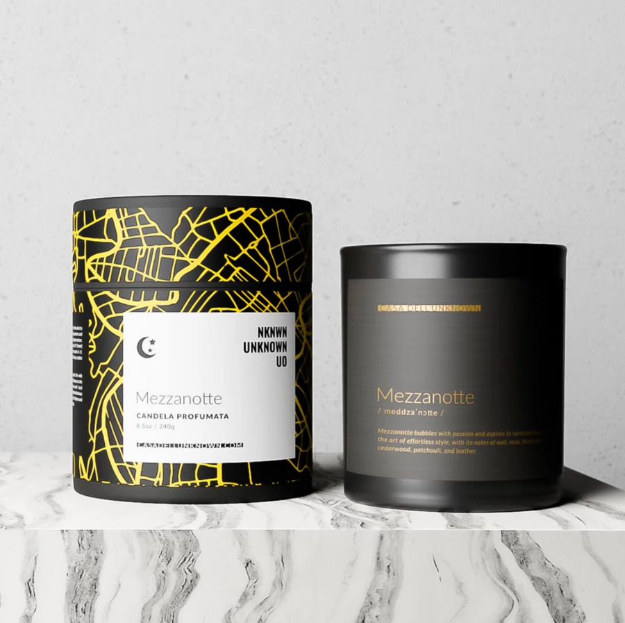 Mezzanotte Candle