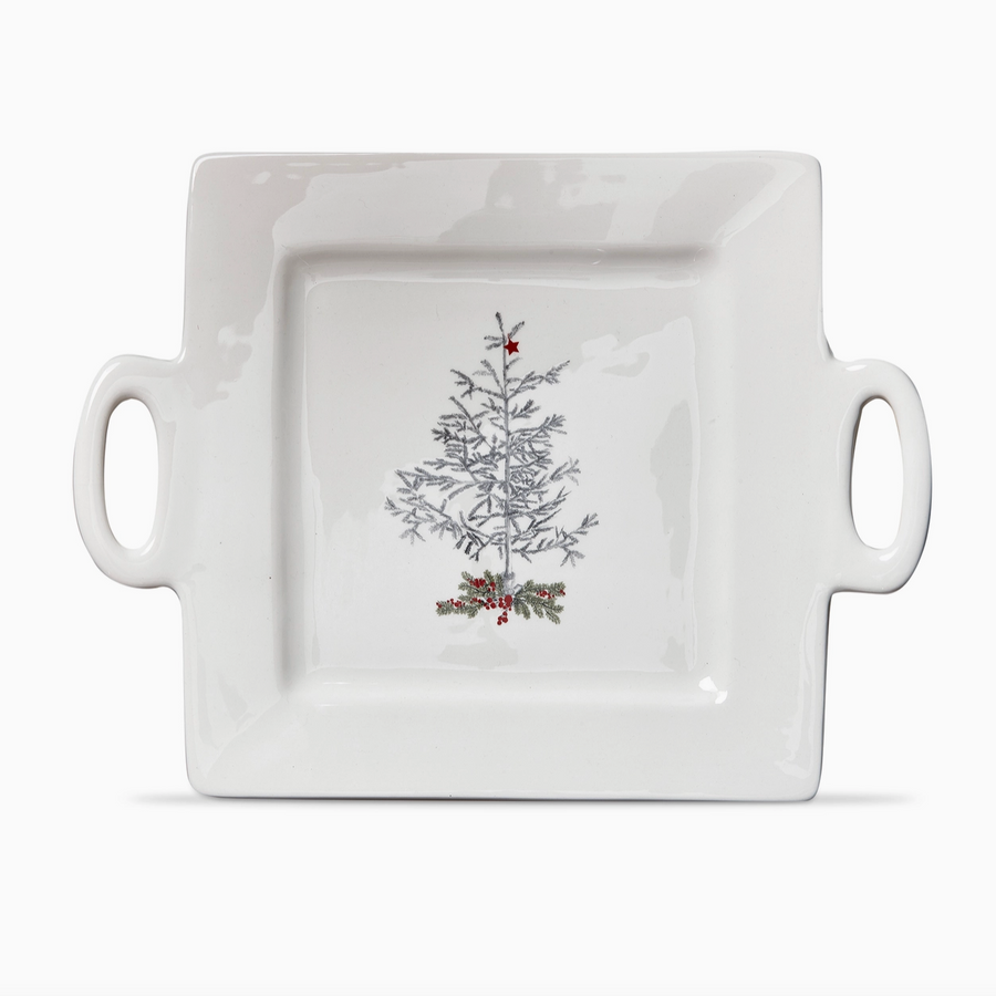 Christmas Square Platter