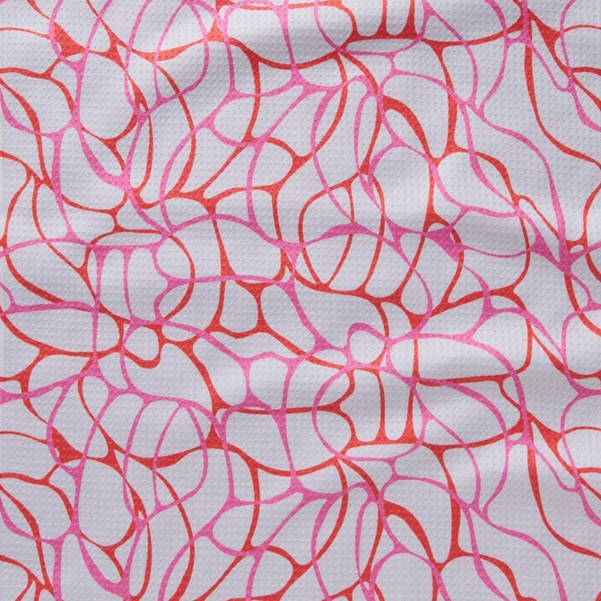 Bubble Abstract Tea Towel