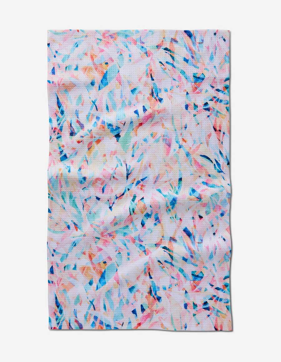 Abstract Jungle Tea Towel