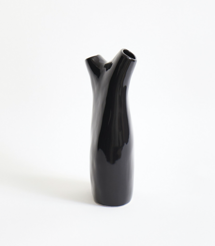 Gemini Vase, Shiny Black - Project 213A