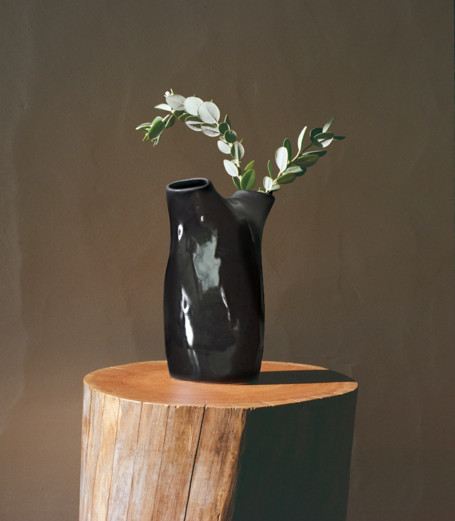 Gemini Vase, Shiny Black - Project 213A