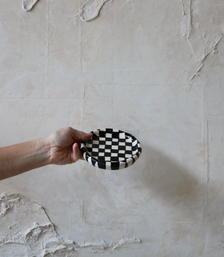 Checkered Tray, Small